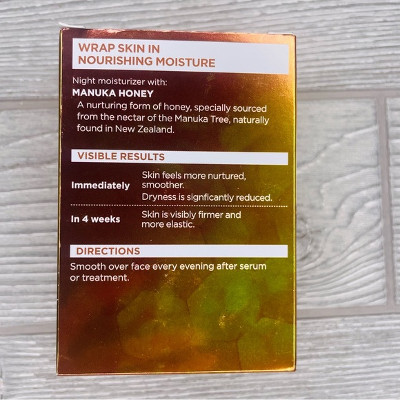 L'OREAL Paris Age Perfect Hydra-Nutrition Nourishing Night Moisturizer 1.7oz 48g - Picture 3 of 5